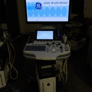 GE Logiq S8 with XD Clear