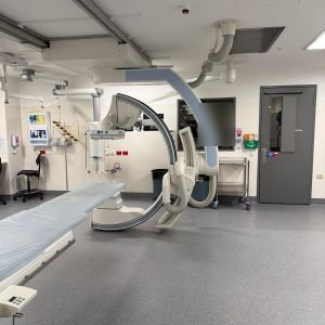 Siemens Artis Zee Ceiling Mounted Angio Lab